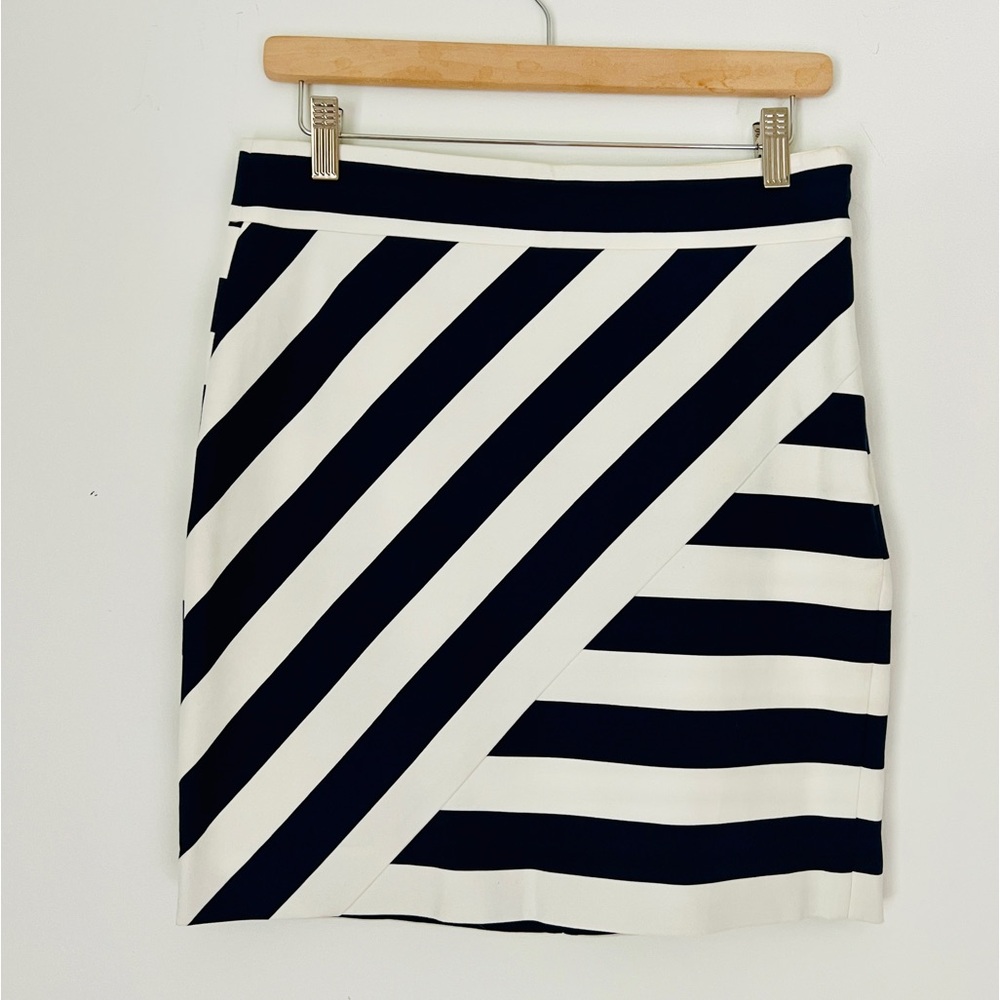 RW & Co. | Striped Stretch Mini Skirt